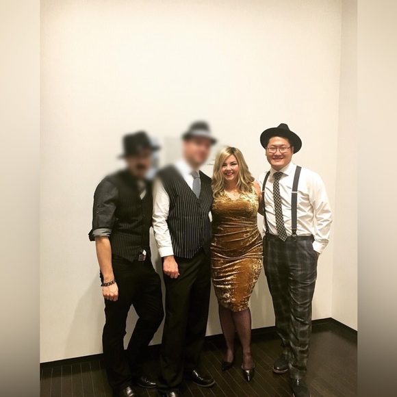 Rich crushed velvet sheath dress - Picture 5 of 5